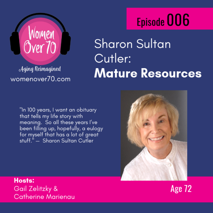006 Sharon Sultan Cutler: Mature Resources