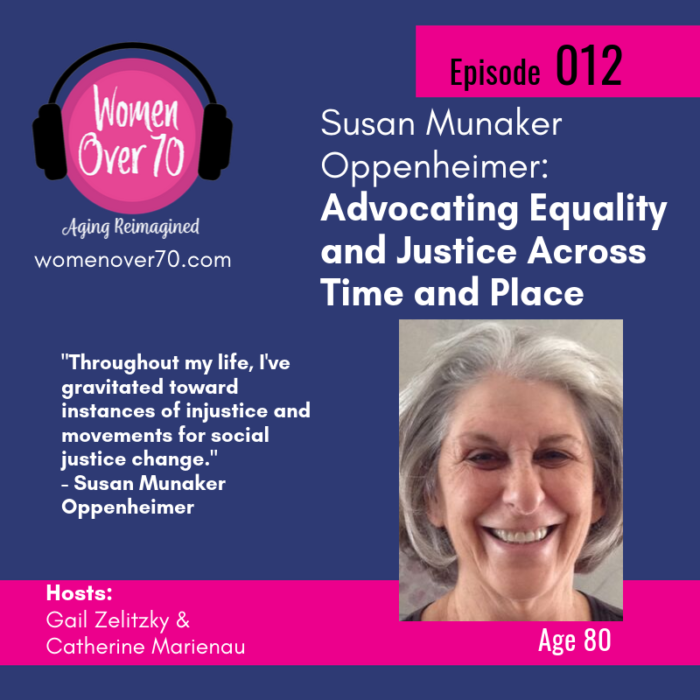 012 Susan Munaker Oppenheimer: Advocating Equality and Justice Across Time and Place