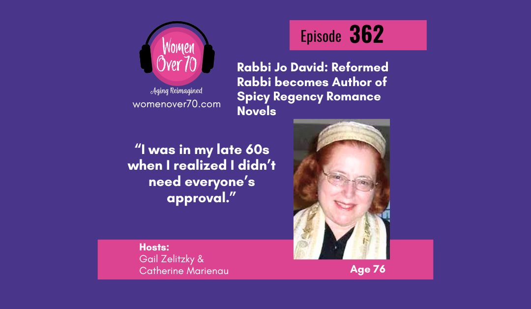 Rabbi Jo David: Reformed Rabbi becomes Author of Spicy Regency Romance Novels